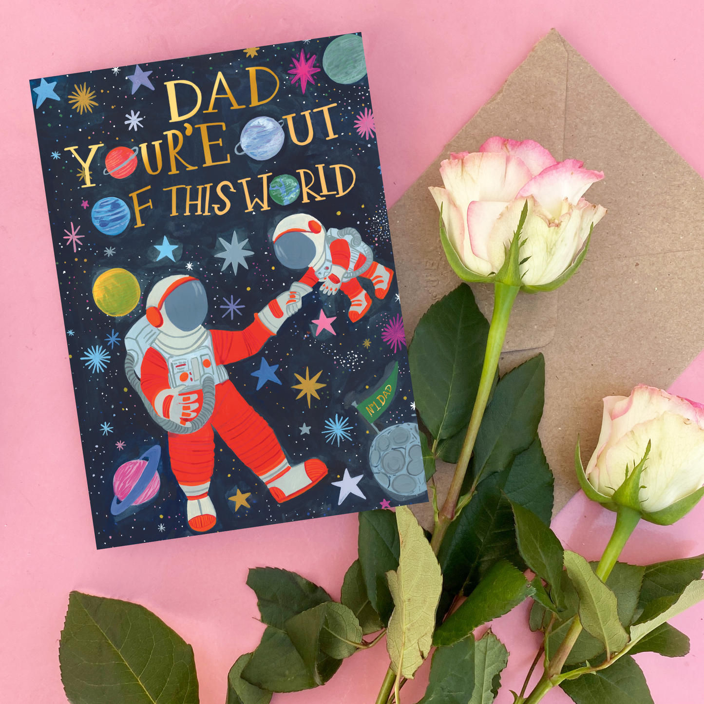 Dad, You’re Out of This World Father’s Day Greeting Card