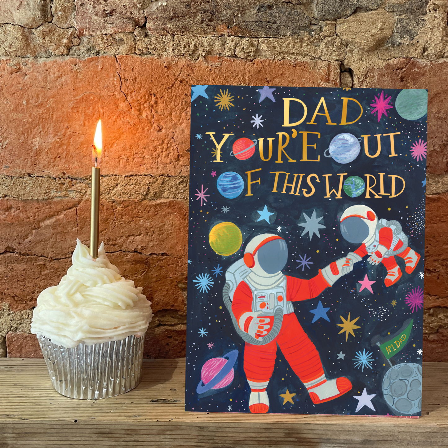 Dad, You’re Out of This World Father’s Day Greeting Card