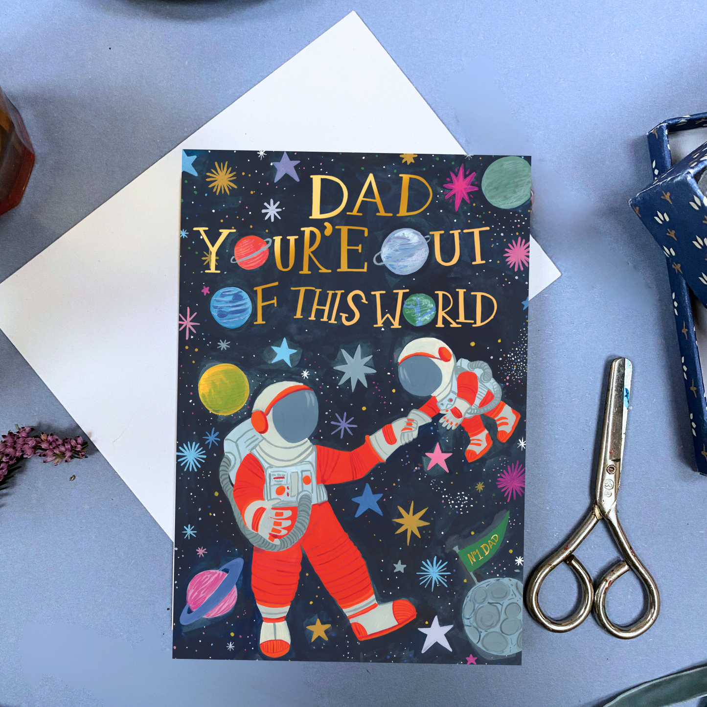 Dad, You’re Out of This World Father’s Day Greeting Card