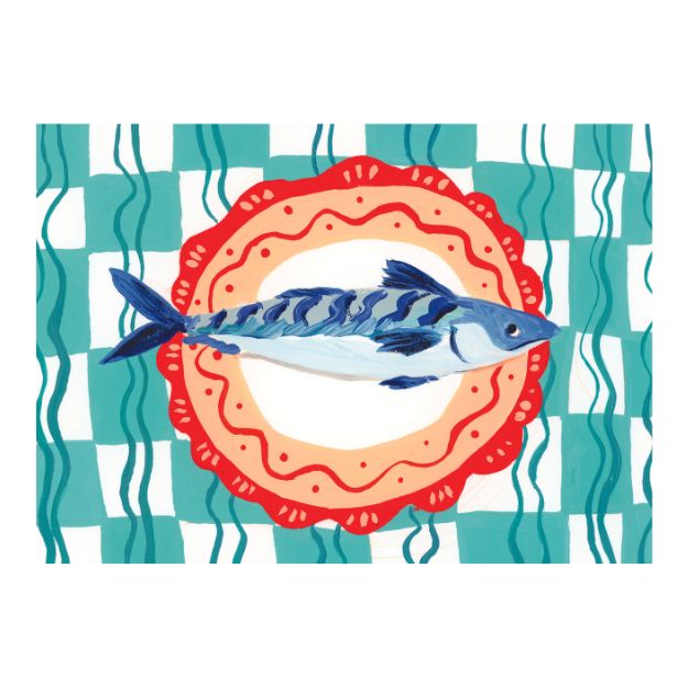 Mackerel Print