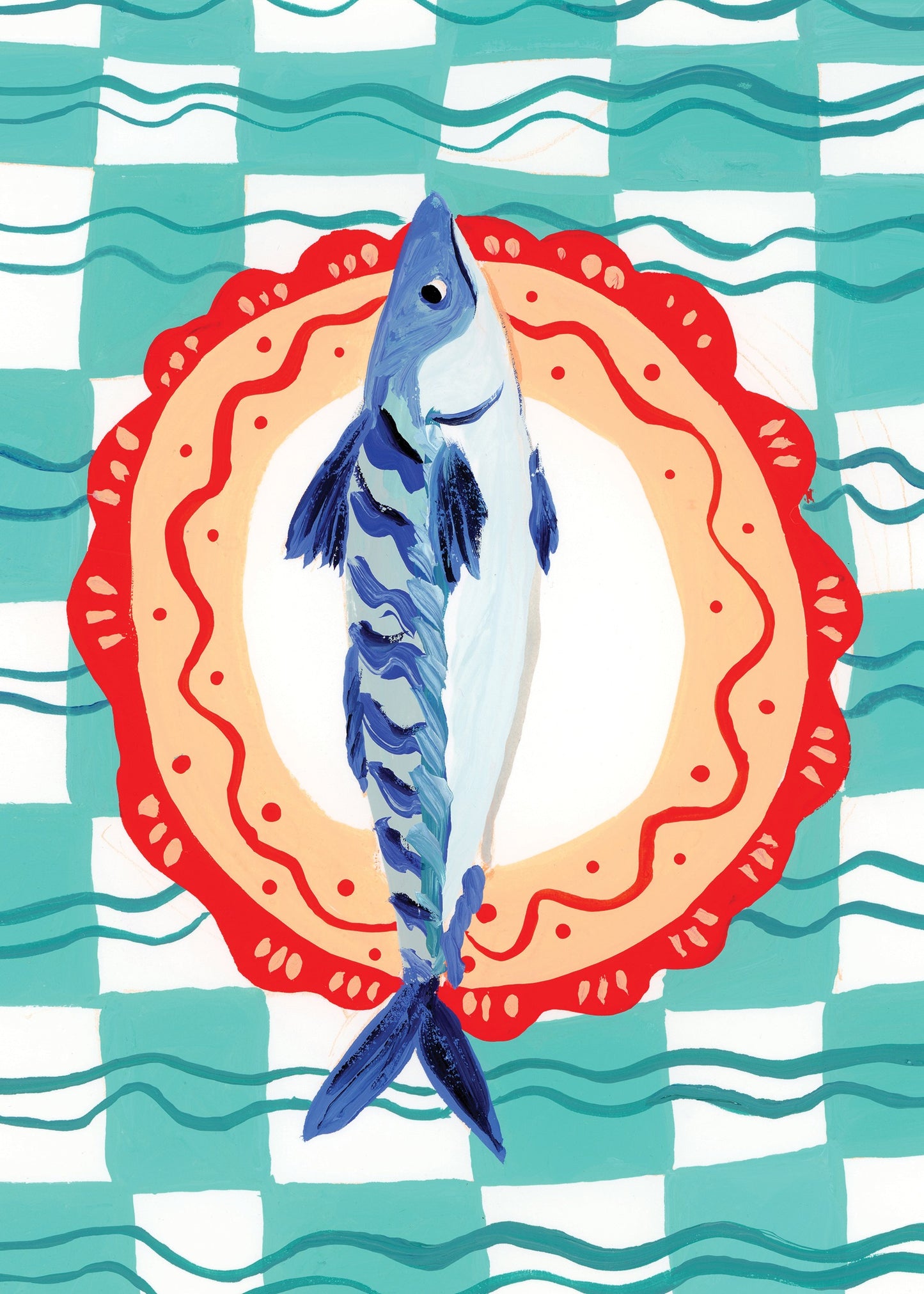 Mackerel Print