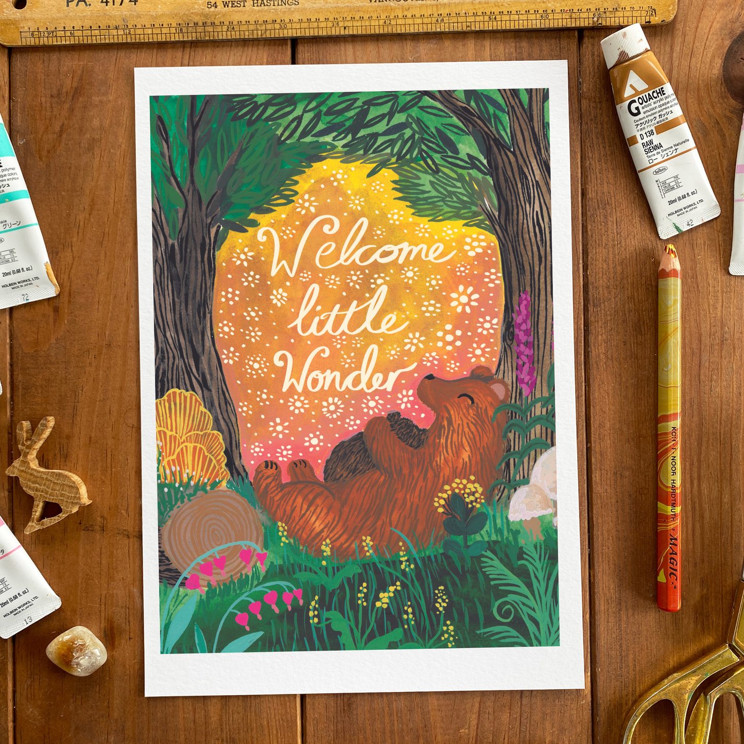 New Baby Greeting Card to Welcome their Little Wonder!