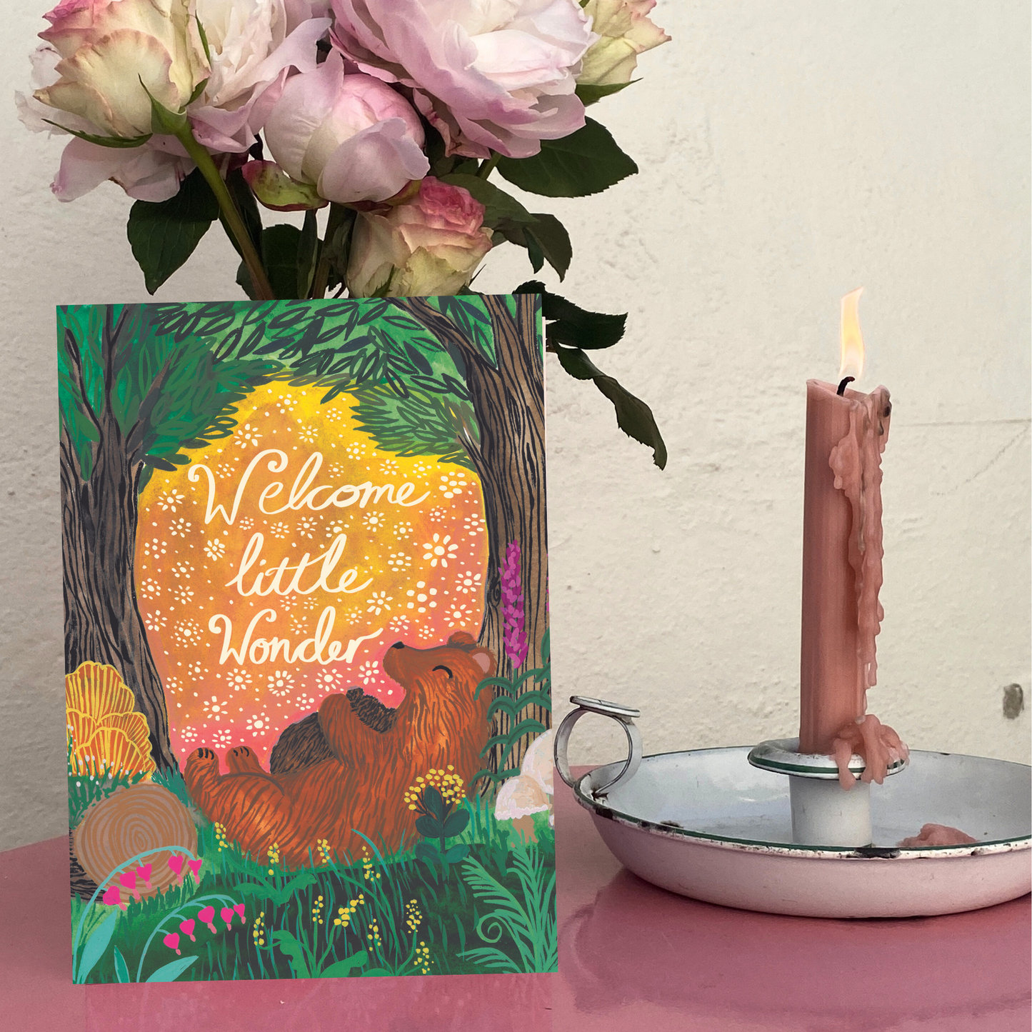 New Baby Greeting Card to Welcome their Little Wonder!