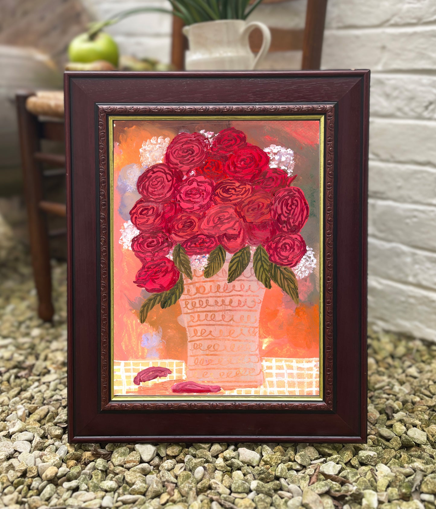 Red Roses A4 Print