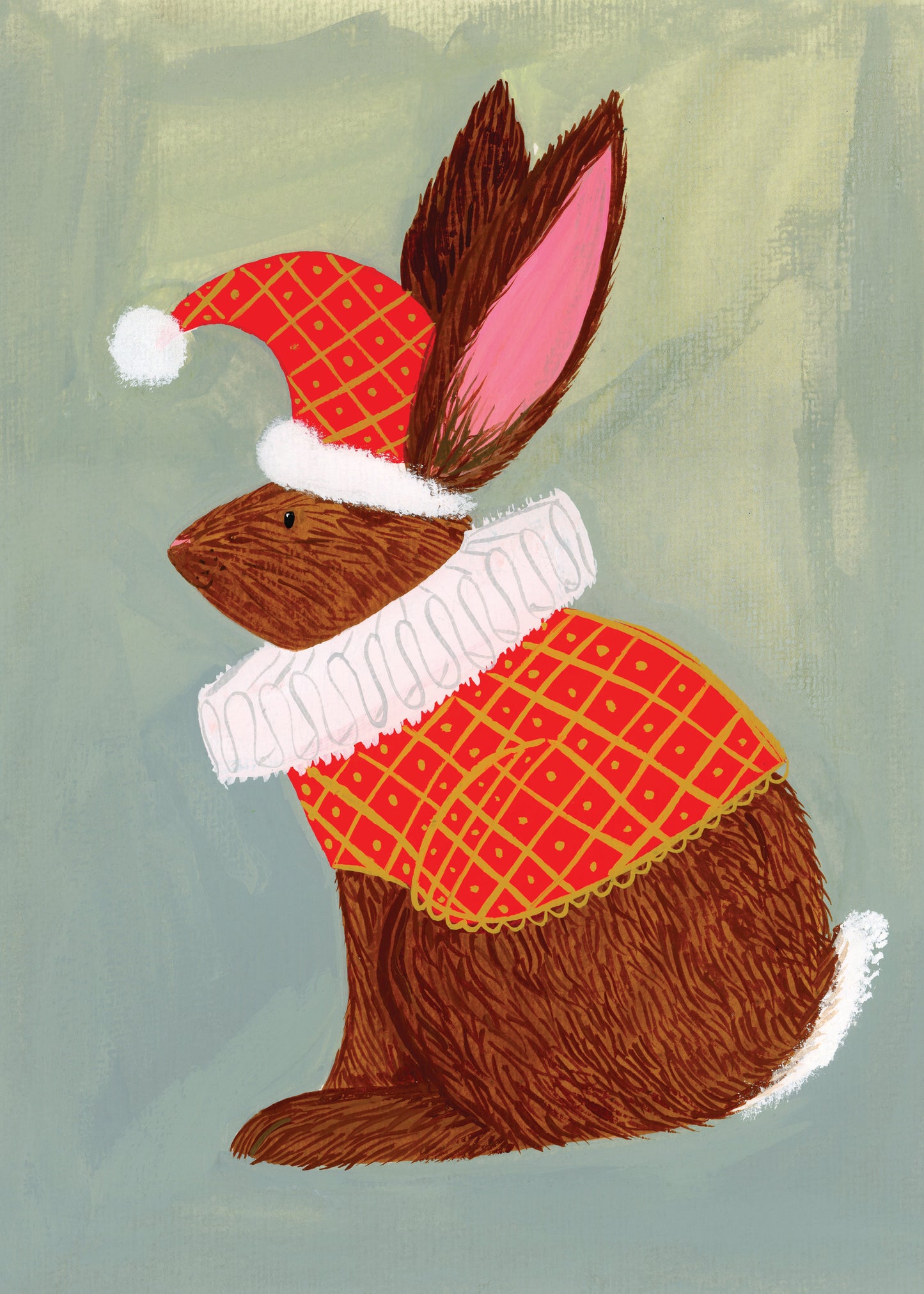 Artisan Christmas woodland animal greeting card collection