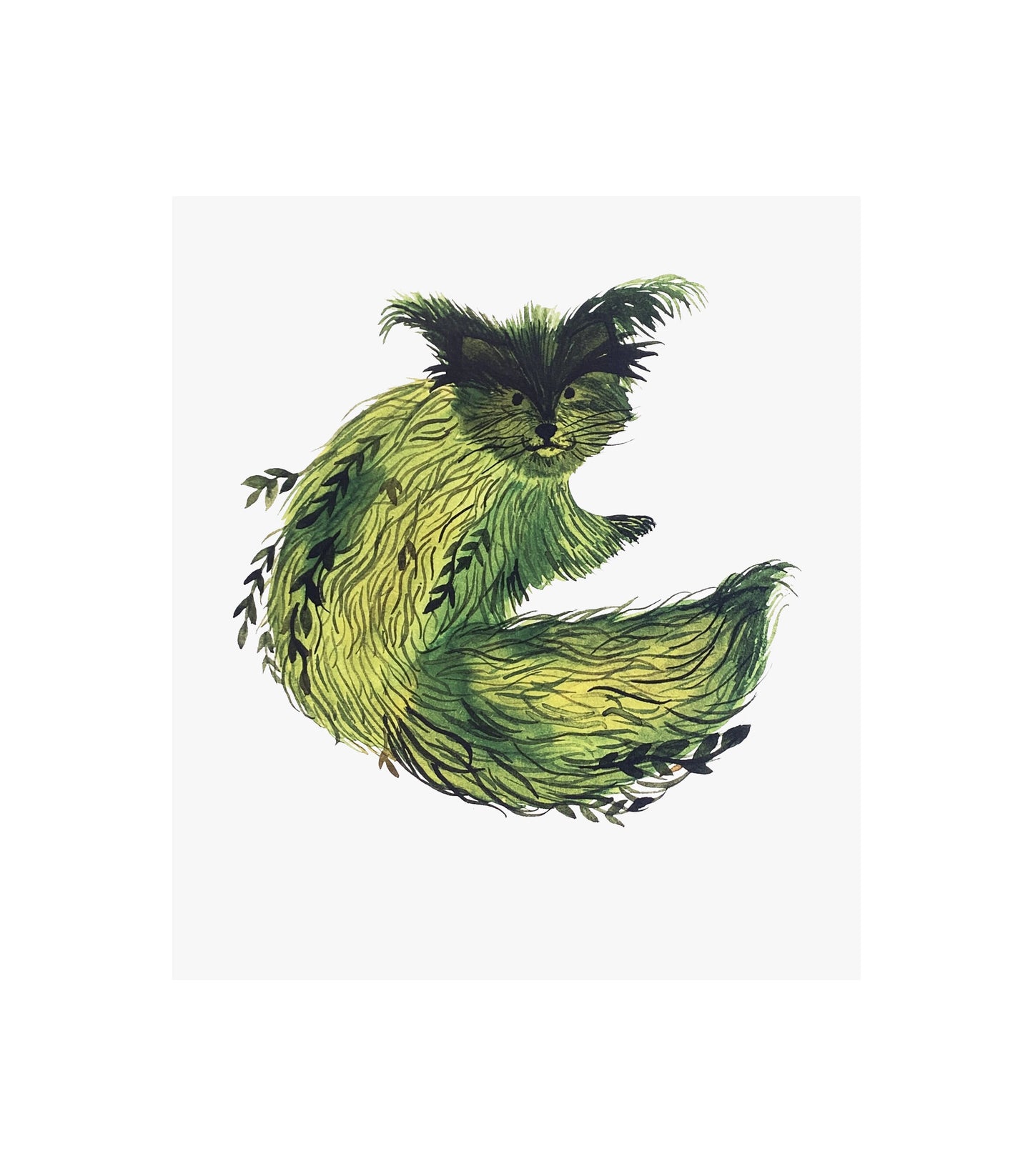 Moss Creatures Collection - Pipkin Fox - Print